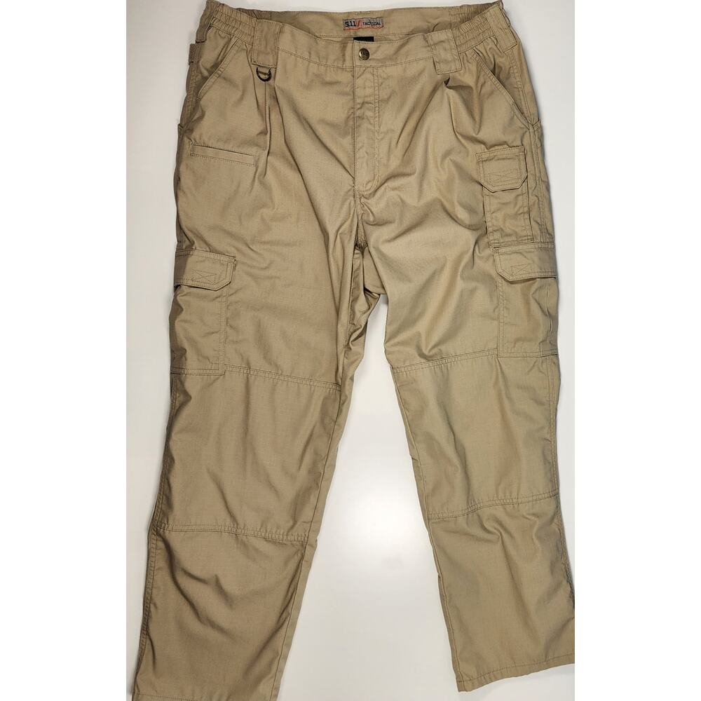 5.11 Tactical Cargo Pants 40x32 Khaki Utility Ripstop Work Outdoor‎